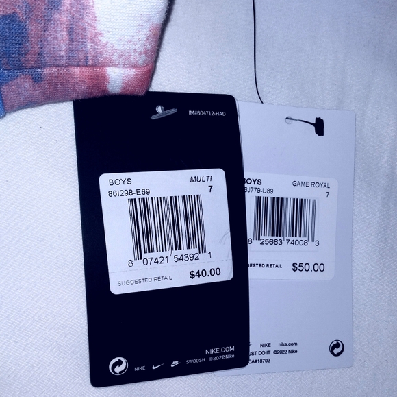 Nike Boys Youth 2pc Jogger Set With Hoodie- 7y - Picture 7 of 7